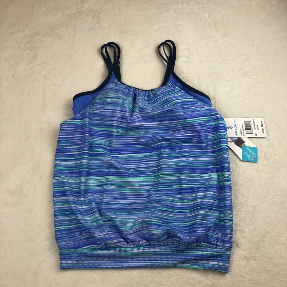 NWT Free Country tankini top
